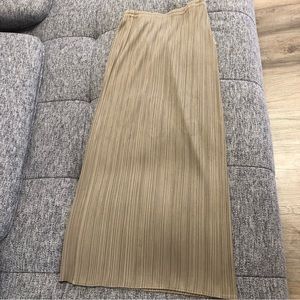 Long skirt by Issey Miyake